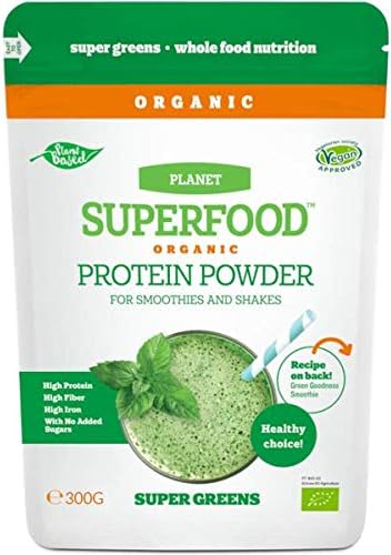 Amazon Planet Hemp Superfood スーパーグリーンスムージー プレミアム品質 天然 エコ 麻の実 ビーガン オメガ3 高食物繊維高鉄分 280g Planet Hemp 健康食品 通販