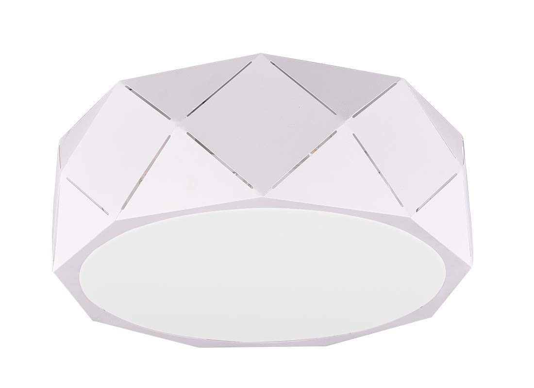 Trio Leuchten Zandor 603500331 Ceiling Light Metal White Matt Excl. 3X E27