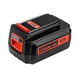 40 Volt MAX 2.5Ah LBX2040 Replacement Battery for Black and Decker 40V Battery Lithium-ion LBXR36 LBXR2036 LST540 LCS1240 LBX1540 LST136W