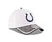 New Era NFL Indianapolis Colts 2016 Training Camp Team Color 39THIRTY Stretch Fit Cap, Medium/Large, White/Gray Heather