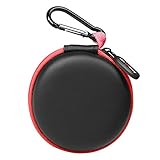 HiGoingl Carrying Cases Sweatproof Travel Carrying Cases Portable Protection EVA Hard Earpieces Carabiner