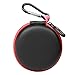 HiGoing Sport Headphone Case Portable Protection EVA Hard Earpieces Sweatproof Travel Carrying Cases with Carabiner, Red