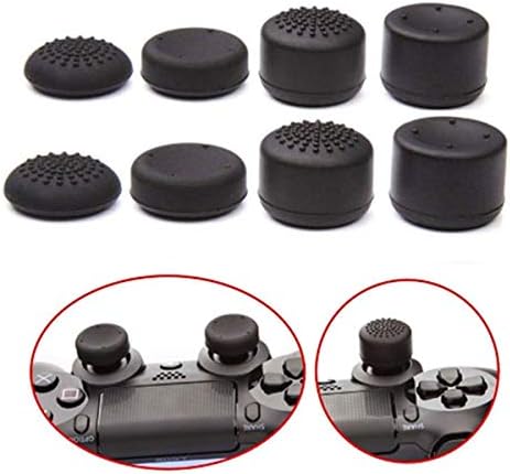 8Pcs Replaceable ThumbStick Joystick Grip Caps, Silicone Analog Thumb Grip Stick Cover for Xbox One Xbox Slim Controller (Joystick Grip Caps)