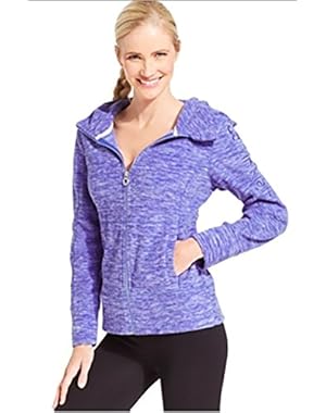 Calvin Klein Logo Zip-up Hoodie (XL, Wisteria)