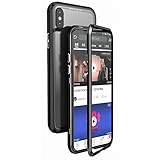 LG Stylus 3 Case , LG Stylo 3 Case -Mangix Sparkle Quick Window Smart Wake up / Sleep Pu Leather Cover Hard Plastic Case Shell for LG Stylus 3 / Stylo 3 / K10 Pro LS777 M400DK 5.7 inch (Black)