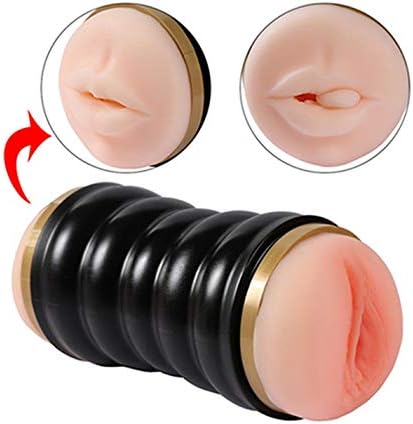 2 in 1 P'ôçkêt P'ûššey,Pûššey and Mouth with Teeth Cup Male Toys,for Men Self Pleasure