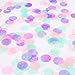 Whaline 1 Inch Paper Confetti Round Tissue Confetti 6000 Pieces Party Circle Paper Table Confetti for Balloon, Wedding, Holiday, Birthday