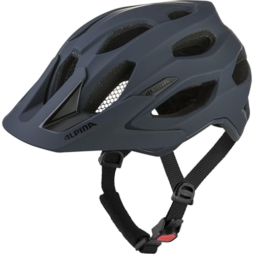 ALPINA Carapax 2.0 MTB-Fahrradhelm, Navy Smoke Blue, 52-57 cm