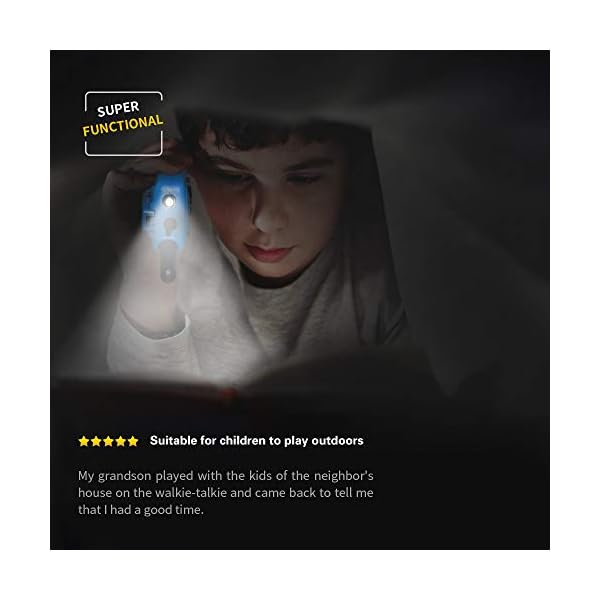 Dreamingbox Toys for 3 4 5 6 7 8 9 10 Year Old Boys, Walkie Talkie for Kids Gifts for 3 4 5 6 7 8 9 10 Year Old Boy 3-10 Year Old Boy Gifts Funny Gifts Autism Garden Toys Outdoor Toys for Boys Blue