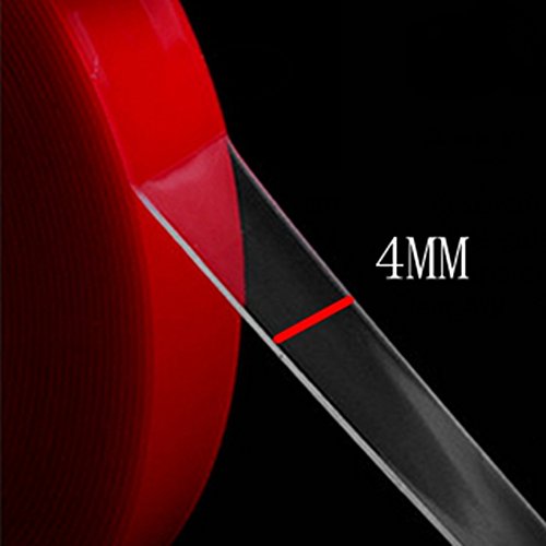 Eachway 4mm Lcd Sticker Double Sided Adhesive Glue Tape Cell Phone Repair Tape for Repair Iphone,Samsung,HTC Mobile Phone Cellphone Touch Screen Digitizer Lcd Screen Display(2 Pack)