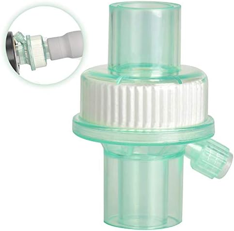Bacterial Viral Filter, 2× Bacterial Filter for Breathing Tube Machine Accessories