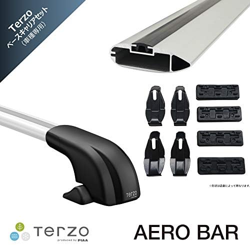 Amazon Co Jp 限定 Terzo テルッツォ By Piaa 車種別ベースキャリアセット エアロバータイプ シルバー ルーフオンタイプ 風切音低減モデル ロック付 トヨタ アクア H23 12 型式 Nhp1 Ef100a Eb84a Eh401 Kit7051t