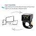 Eyoyo Portable Wearable Ring Barcode Scanner 1D Reader Mini Wireless Finger Barcode Scanner Compatible for iOS/Android 4.0+/Windows/Mac OS