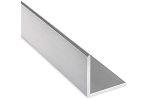 RANDALL MANUFACTURING CO., INC 92" Long Aluminum Angle Bar – 1" x 1" x 1/8" | 6063 T6 Architectural Aluminum | Equal Legs, 90° Angle | Corrosion-Resistant, Weldable, High-Strength Metal | Made in USA