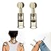 Vacuum Cupping Multi-Functional Rotary Magnetic Therapy Cupping Device Relax Biomagnetic Chinese Cupping Therapy Set 2PCS(S)