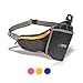 fitter's niche Hydration Fanny Pack, Water Bottle Holster Holder Running Belt for Men Women, fits iPhone Xs 8 Samsung, Reflective Water Resistant Waist Bag, Ideal for Hiking Travel Trips Outdoors