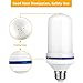 Brizled LED Light Bulb, 4W 1500K Light Bulbs, 4 Modes Light Bulbs with Upside Down Effect Simulated Flaming Christmas Decorative Lights for Home, Garden, Bedroom, Party, Bar Decor, 2 Pack