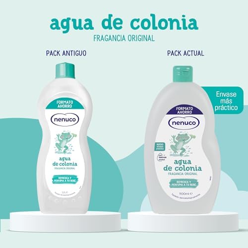 Agua de Colonia, Fragancia Original, con Menos Alcohol, Formato Ahorro 1100 ml