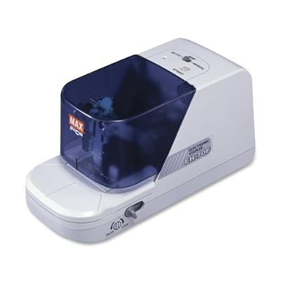 Max EH-70F Max Electronic EH-70F Stapler, 70 Sheet Capacity, Gray