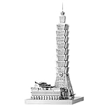 Fascinations ICONX Taipei 101 Building 3D Metal Model Kit