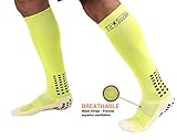 Compression Socks - Circulator Moderate Best For Running, Athletic Sports, Crossfit, Flight Travel (Men & Women) - Below Knee High Socks