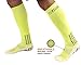 Compression Socks - Circulator Moderate Best For Running, Athletic Sports, Crossfit, Flight Travel (Men & Women) - Below Knee High Socks