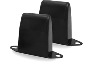 QLZOZB 4'' Rear Suspension Bump Stop Fit for XJ Cherokee MJ Comanche 1984-2001 Rear Bump Stops, 4 Inch Leaf Spring Jounce Bumper, 2Pcs