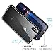YOUMAKER Premium Crystal Clear Hybrid Case for iPhone Xs & iPhone X, Slim Fit Lightweight Bumper Scratch Resistant Shockproof Cover for New Apple iPhone Xs & iPhone X 5.8 inch - Black