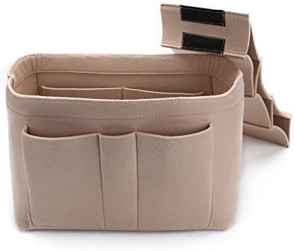 COKOO-Portable Multi-function Felt Purse Organizers Insert Handbag Organizer Bag in Bag