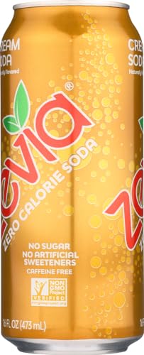 ZEVIA, SODA CREAM SF, 16 FL OZ
