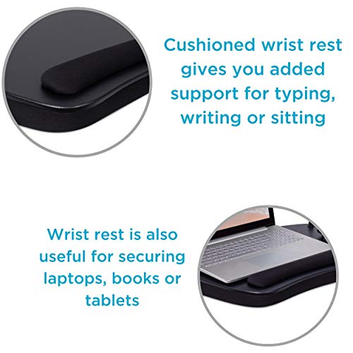 BIRDROCK HOME Oversized Lap Desk with Memory Foam Cushion Wrist Rest