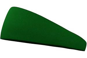 Bondi Band Headbands for Women, Tapered Anti Slip Workout That Stay In Place, Absorbent, Moisture Wicking for Running, Yoga, Skiing & More, Forest Green, 3"