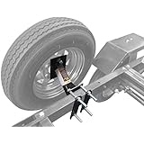 MaxxHaul 70214 Powder Coat Black Trailer Spare Tire Carrier