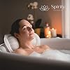 Spirity-Ergonomic-Bath-Pillow-with-Neck-and-Back-Support-Comfortable-Bathtub-Pillows-for-Relaxation-with-3D-Air-Mesh-Technology-Spa-Tub-Cushion-with-Strong-Suction-Cups-Luxury-Bath-Accessories Spirity Ergonomic Bath Pillow Neck and Back Support - Comfortable Neck Pillow for Relaxation - 3D Air Mesh Technology…