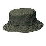 Dorfman Pacific Cotton Big and Tall Summer Bucket Hat 2XL 3XL