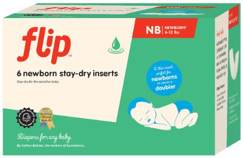 Flip Stay-Dry Inserts Newborn 6ct