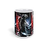 Ceramic Coffee Mug Gamer Video Game Cup Ninja