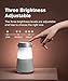 LED Bluetooth Speakers,Bluetooth 5.0 Night Light Portable Wireless Speaker 360 HD Surround Sound & Rich Stereo Bass,Dual Pairing,USB Disk/AUX-in/TF Card,FM Radio,for Camping Outdoors Home and Partythumb 2