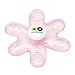 Nookums Cooling Teether - Promotes Healthy Oral Development - Compatible with All Nookums Paci-Plushies - 100% Silicone and Filled with Sterilized Water - Fridge Safe - 6 Different Textures (Pink)