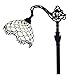 Tiffany Style Floor Lamp Jeweled Jagged Edge Arched 62
