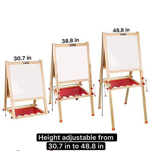 5 Arkmiido+Double+Sided+Whiteboard+Chalkboard+Accessories