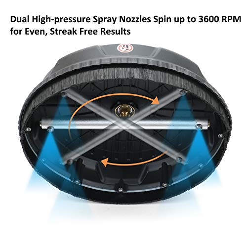 STYDDI Pressure Washer Surface Cleaner Set, 15 Inch Power Washer