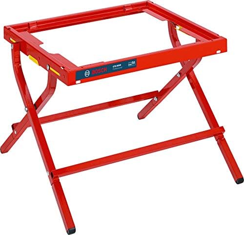 Bosch Professional GTA 6000 Gravity-Rise Saw Stand (750 mm, Length Suitable for GTS 10 XC), Blue - Image 3