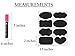 Chalkboard Labels & Markers - 104 Large Labels, 3 Erasable Chalk Pens (Pink, White, Blue) Premium Blackboard Stickers for Storage Bins, Mason Jars, Pantry