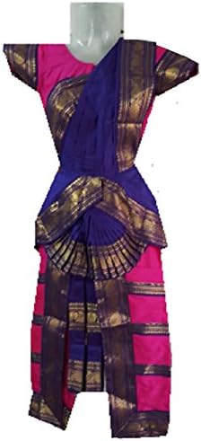 Adarsha Dress Palace Readymade Bharatanatyam Dress of Pant Model in Imitation Silk Cloth of Size 22 …
