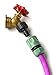 Gardener's Supply Company Snip N Drip Quick Connect Garden Hose Faucet Adapter | Easy to Install & Leakproof Outdoor Garden Watering Hose Easy Snap Adaptor | Fits with 1/2