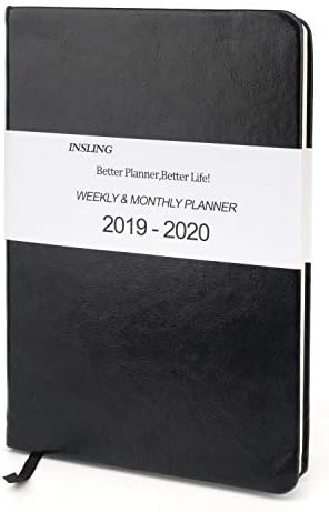 Standard Monthly and Weekly Planner 2019-2020 A5 Size Academic Notebook (July 2019 - December 2020)