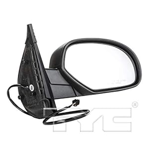 TYC 2170442-1 NSF Version Black/PTM Outside/Exterior Mirrors