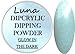 SHEBA NAILS Glow In The Dark Dipcrylic Dip Dipping Powder - 1OZ. - Luna Celestial