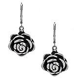Designer Stainless Steel Rose Earrings for Women and Girls
